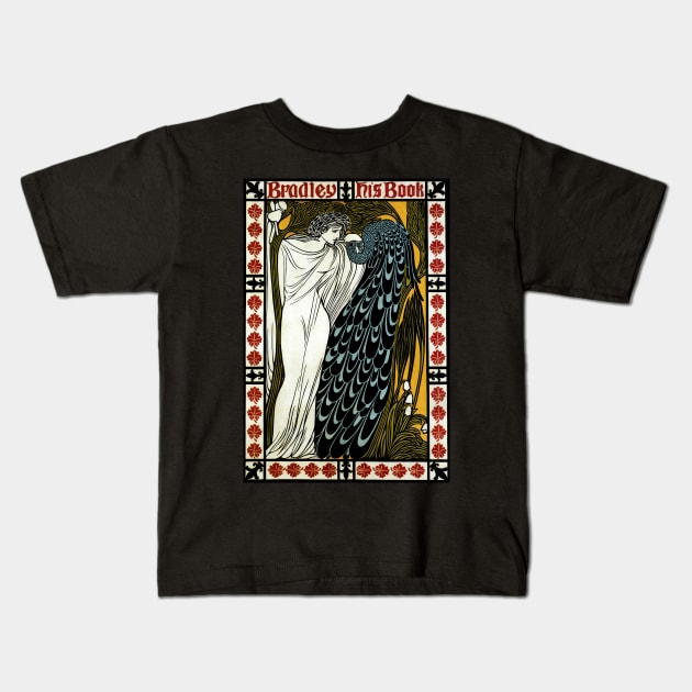 The Kiss by William Bradley Kids T-Shirt by MasterpieceCafe